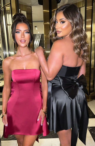 Freja Mini Dress - Black - Napalia