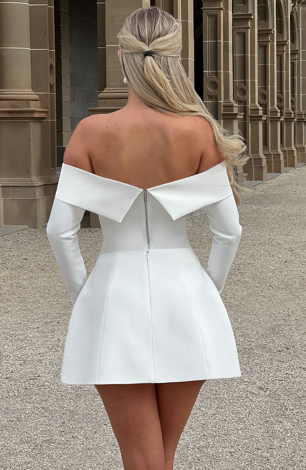 Grace Skort - Ivory - Napalia