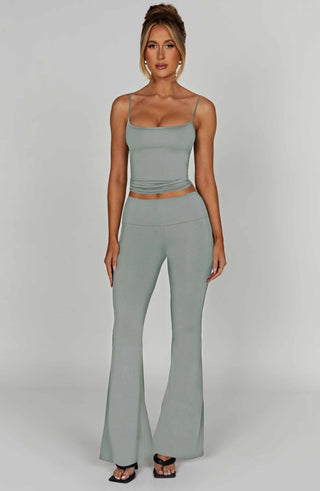 Heidi Pant - Steel - Napalia