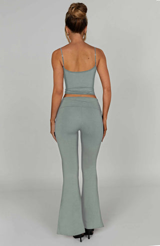 Heidi Pant - Steel - Napalia
