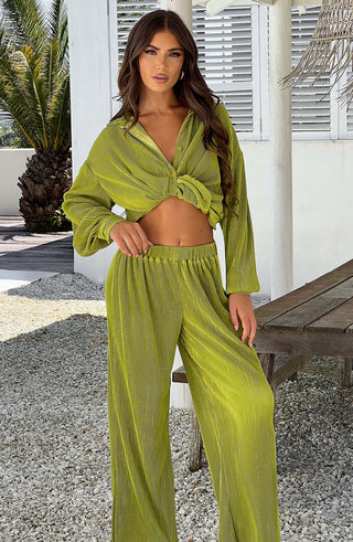 Indi Pant - Green - Napalia