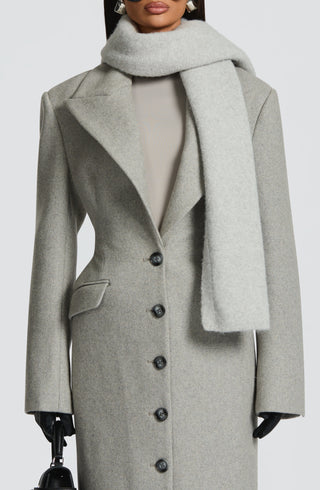 Jeanie Scarf - Light Grey - Napalia