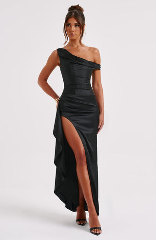 Juliene Maxi Dress - Black - Napalia