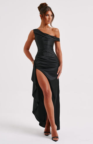 Juliene Maxi Dress - Black - Napalia