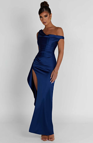 Juliene Maxi Dress - Navy - Napalia