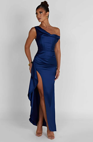 Juliene Maxi Dress - Navy - Napalia