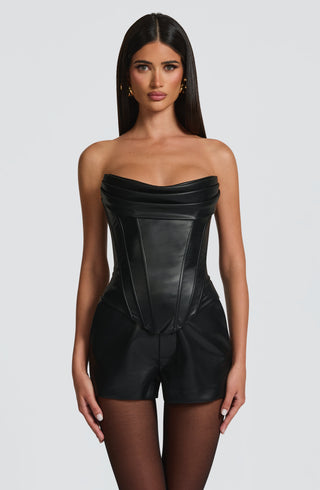 Liv Shorts - Black - Napalia