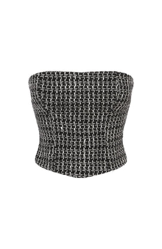 Olina Top - Black/White - Napalia