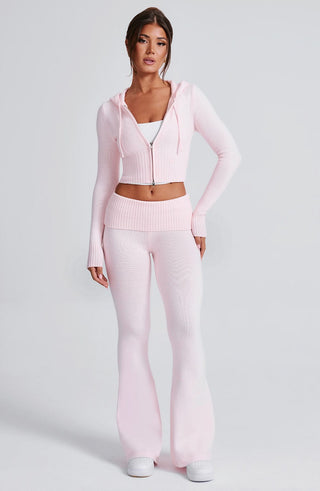 Portia Knit Pants - Pink - Napalia