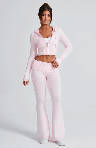 Portia Knit Pants - Pink - Napalia