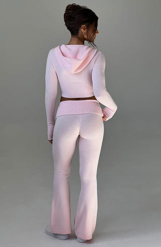 Portia Knit Pants - Pink - Napalia