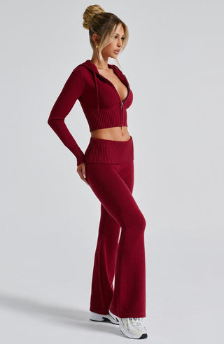 Portia Knit Pants - Red - Napalia