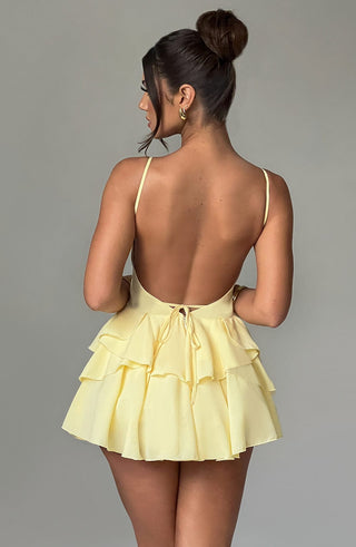 Veena Playsuit - Lemon - Napalia