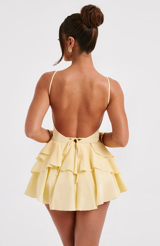 Veena Playsuit - Lemon - Napalia