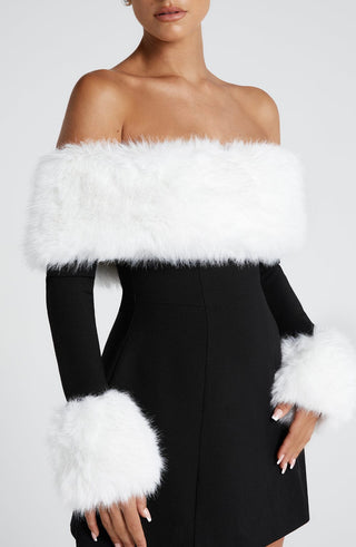 Villanelle Mini Dress - Black/White - Napalia