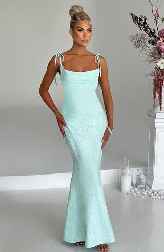 Whitney Maxi Dress - Mint - Napalia
