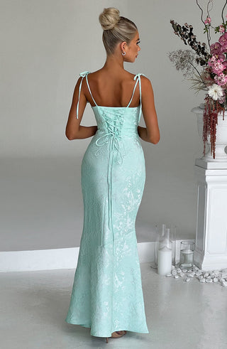 Whitney Maxi Dress - Mint - Napalia