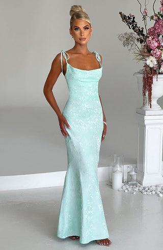 Whitney Maxi Dress - Mint - Napalia