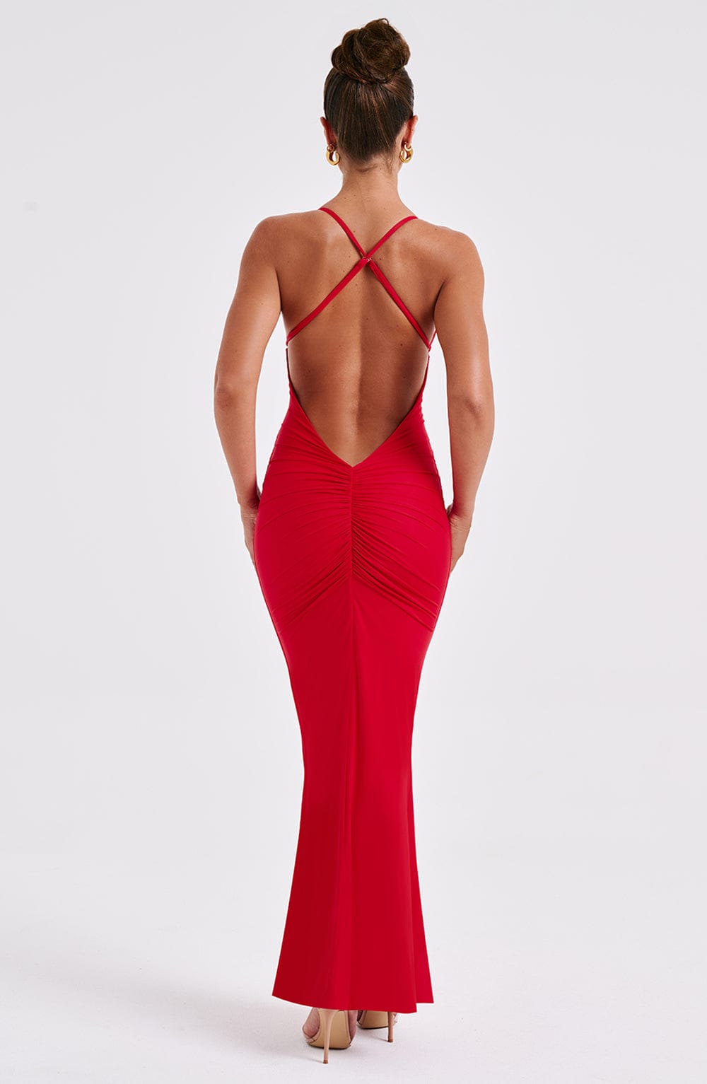 zara red dress maxi Zelda Maxi Dress